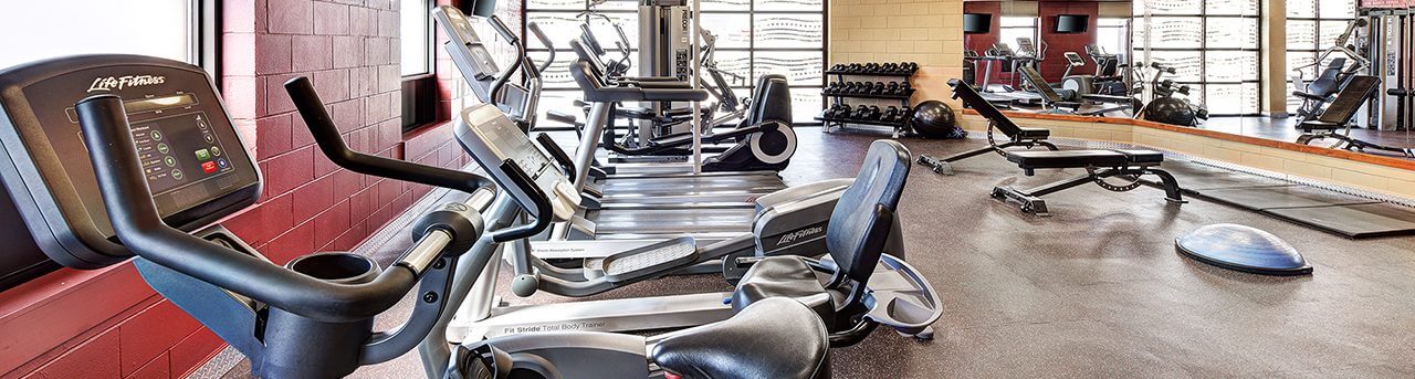 Gym and Fitness Centre in Algoma's Water Tower Inn & Suites.
