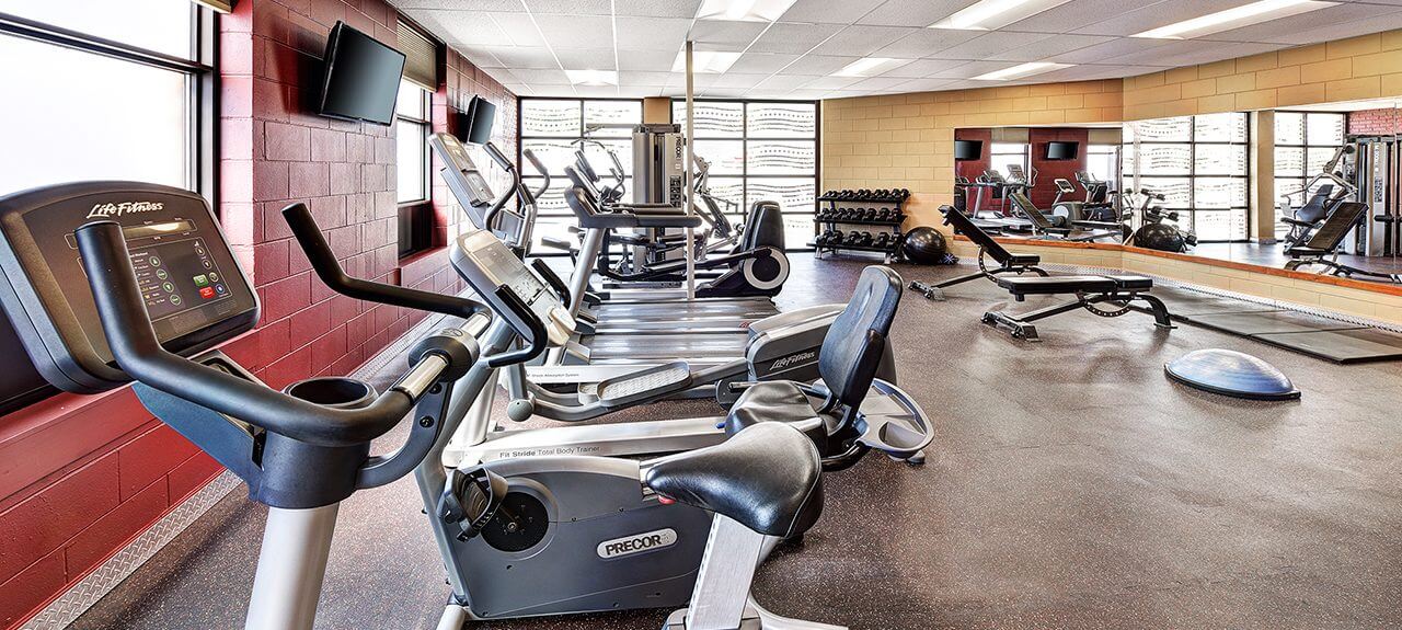 Gym and Fitness Centre in Algoma's Water Tower Inn & Suites.