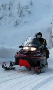 Snowmobile storage at Algoma's Water Tower Inn & Suites