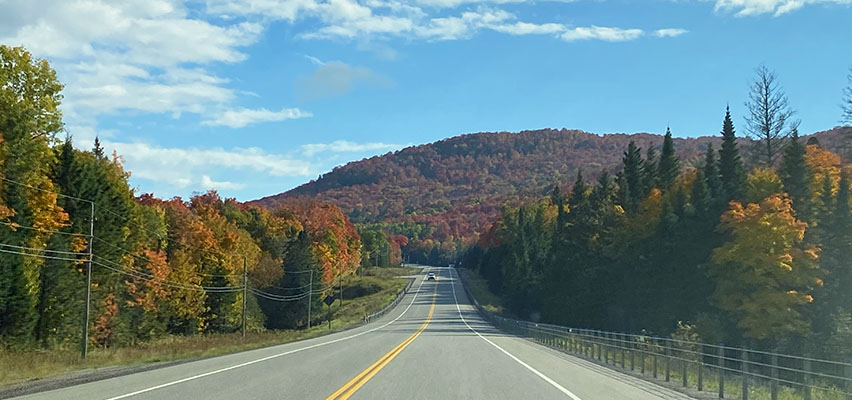 Beautiful Fall Drives along Lake Superior in your motorcycle or car